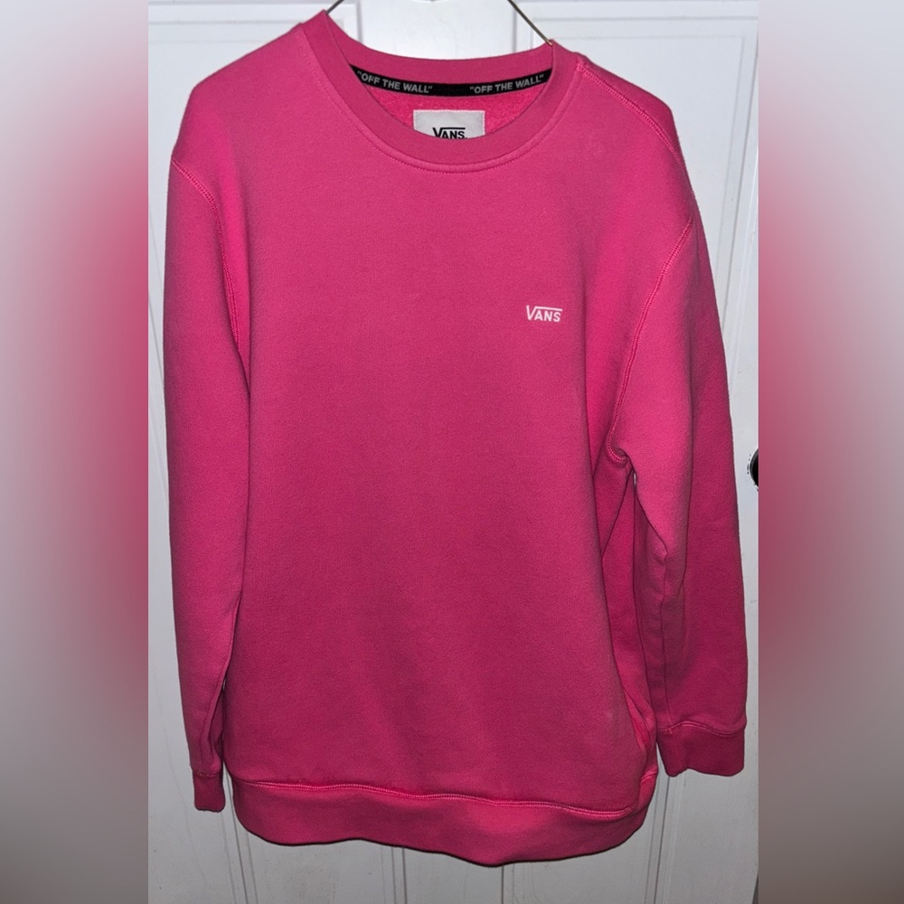 Vans Hot Pink Crew Sweatshirt